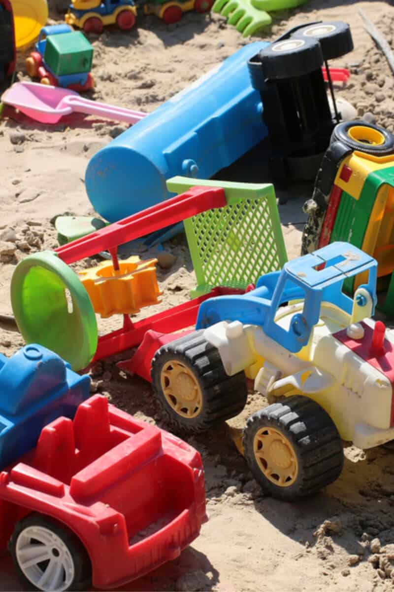 Quick and Easy Outdoor Toy Storage