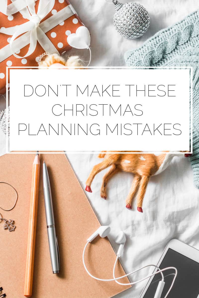 christmas planning
