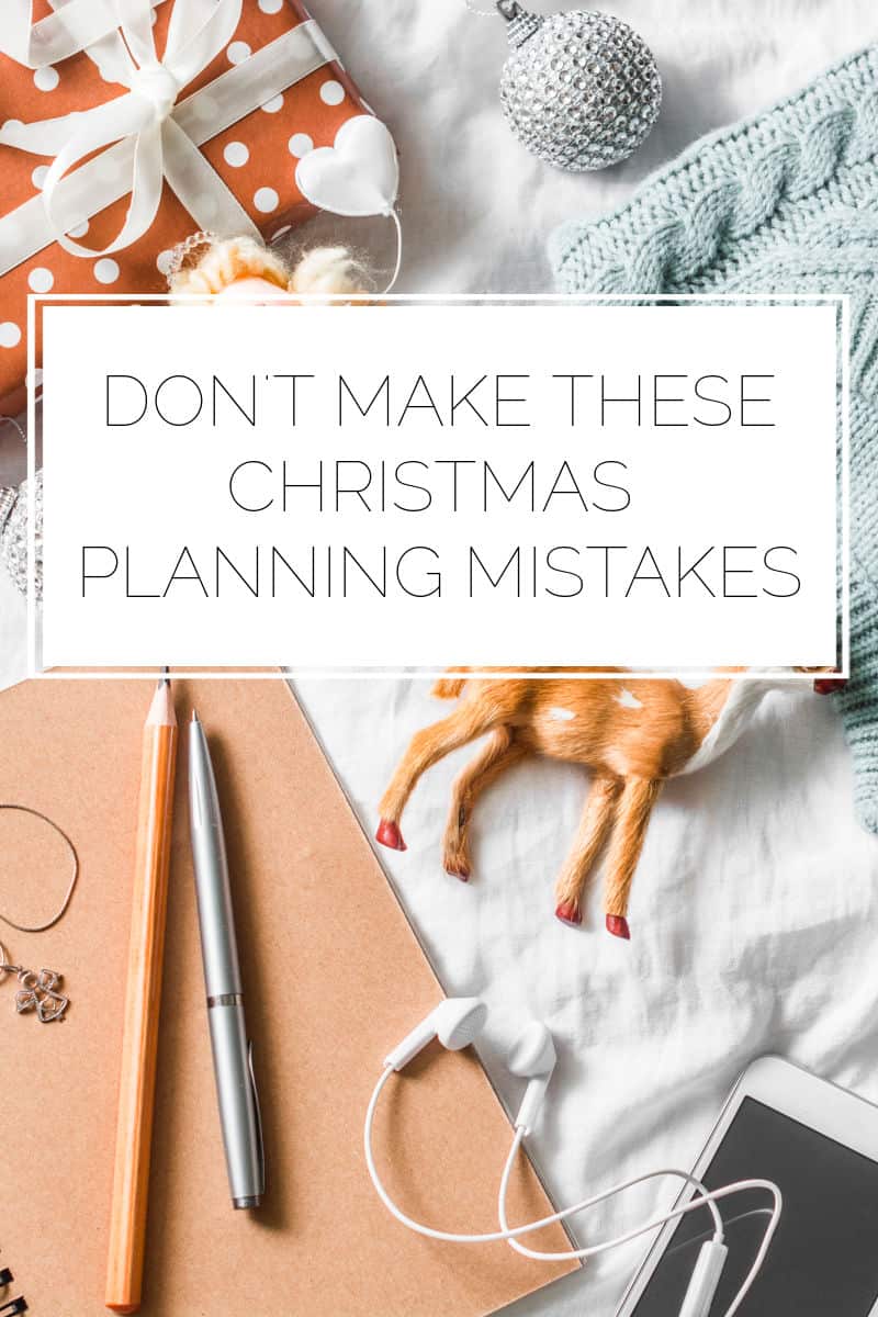 christmas planning